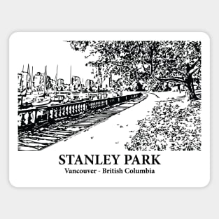 Stanley Park - Vancouver BC Magnet
